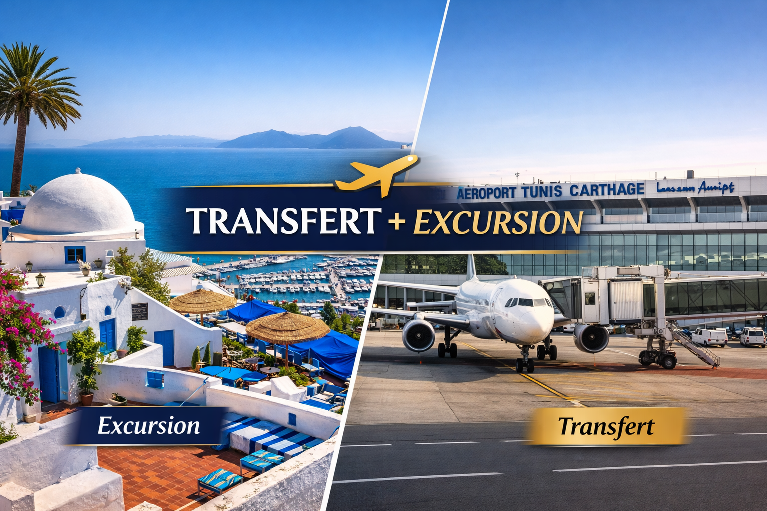 Transfert et excursion Tunisie